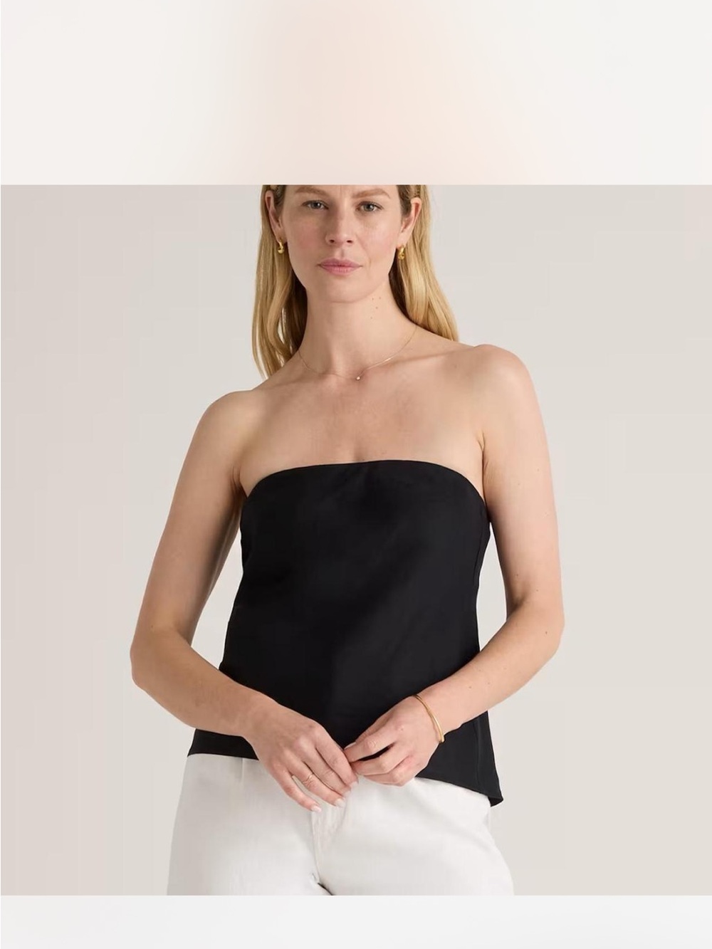 Quince Linen tube top